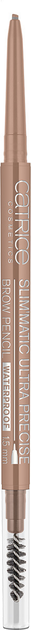 Kredka do brwi Catrice Slim'Matic Ultra Precise Brow Pencil Waterproof 0.05 g 020 - Medium (4251232227277) - obraz 1