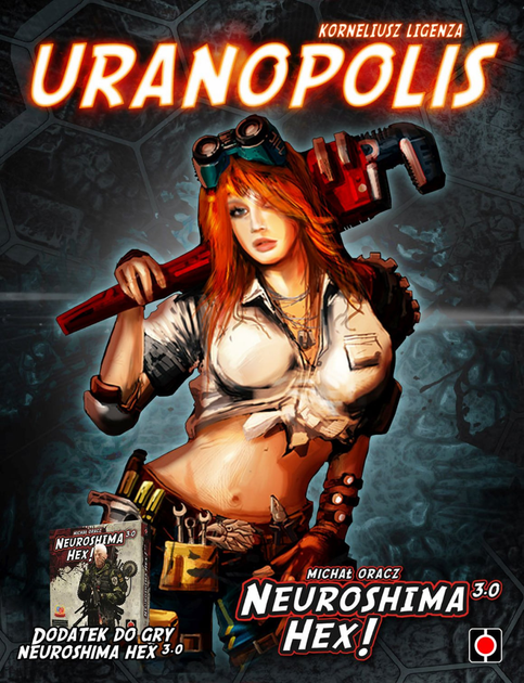 Настільна гра Portal Games Neuroshima HEX 3.0 Uranopolis доповнення до Neuroshima HEX 3.0 (5902560380804) - зображення 1