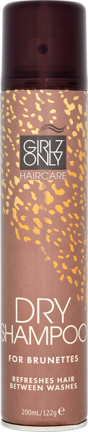 Suchy szampon Girlz Only do ciemnych włosów Dry Shampoo For Brunettes 200 ml (5021320103269) - obraz 1