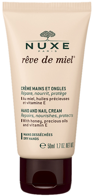 Крем для рук і нігтів Nuxe Reve de Miel Hand And Nail Cream Медова мрія 50 мл (3264680010446) - зображення 1
