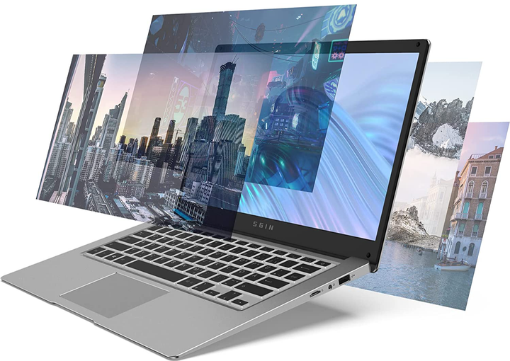 Ноутбук 14.1" SGIN M141Y Intel Celeron N4020 RAM 4GB eMMC 128GB 12час батарея Windows 10 Ovеr Stоск g2 - изображение 4