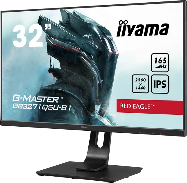 Монітор iiyama 32" G-Master GB3271QSU-B1 - зображення 3