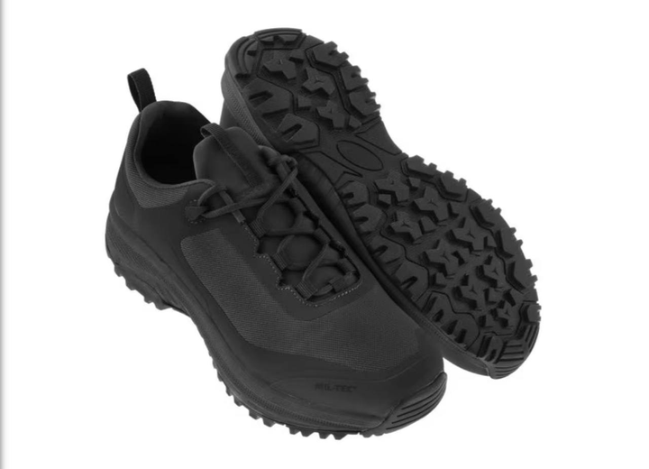 Мужские армейские сапоги Mil-Tec черные 38 размер идеальная обувь для мероприятий и служебных нужд надежная защита и комфорт для активного отдыха - изображение 1