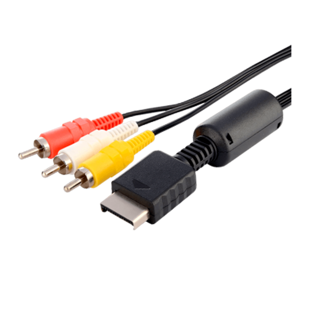 Кабель RMC PlayStation 2 3RCA - AV Multi Out Black 1.75m – фото, отзывы ...