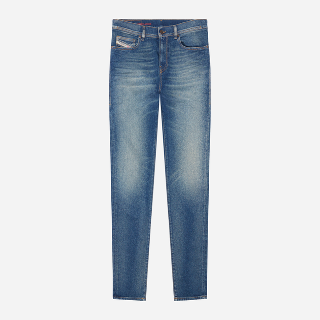 Jeansy slim fit męskie Diesel 1983 D-AMNY L.32 A0358409D9001 30 (7US) Niebieskie (8051385949813) - obraz 4