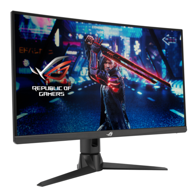 Монитор 27" IPS Asus XG27AQV безрамочный/изогнутый экран Черный – фото ...
