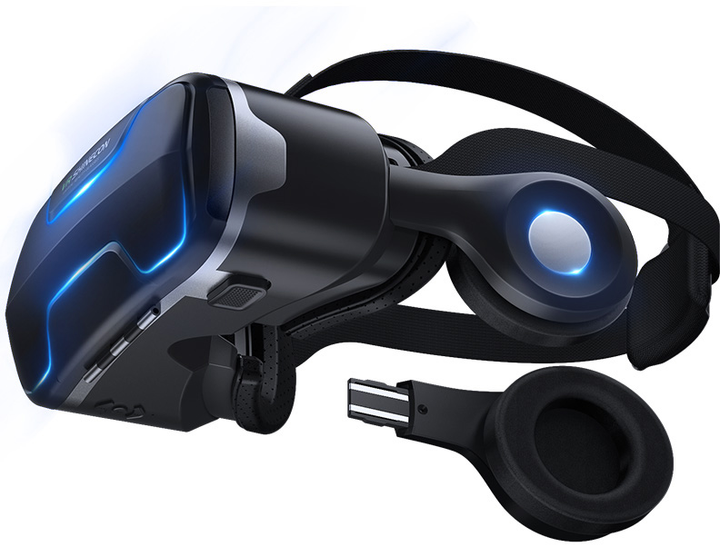 Очки-шлем виртуальной реальности Shinecon VR SC-G02ED – фото, отзывы ...