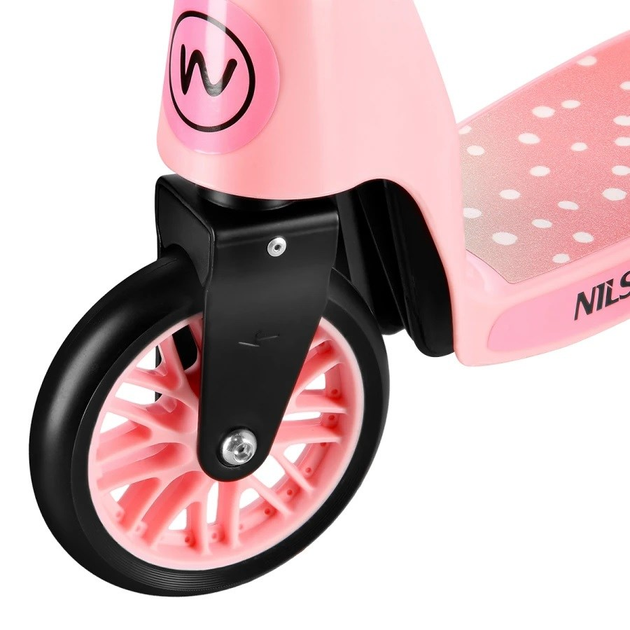 Hulajnoga dziecięca Nils Extreme Fun HLB202 2 w 1 Różowa (16-51-072) - obraz 10
