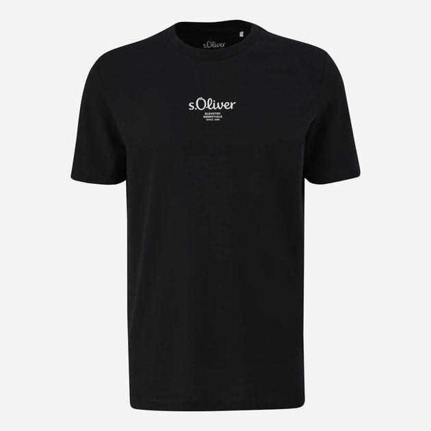 T-shirt s.Oliver 10.3.11.12.130.2140013-99D1 L Szary/Czarny (4099973985229) - obraz 5