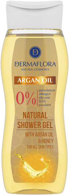 Акція на Гель для душу Dermaflora Argan oil 250 мл від Rozetka