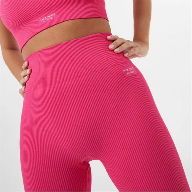 Jack Wills, Active Seamless Ribbed High Waisted Leggings