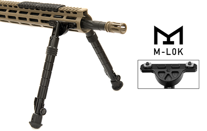 Телескопічні сошки UTG RECON FLEX M-LOK Bipod, 8.0"-11.8" на M-LOK. - зображення 2