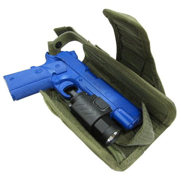 Кобура з поліестру Condor для пістолетів M92, Glock, USP, Colt та схожих двостороння. - зображення 2