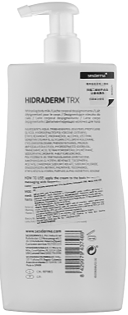 Nawilżające mleczko do ciała Sesderma Hidraderm TRX Body Milk 400 ml (8429979437488) - obraz 2
