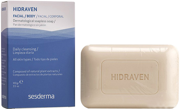 Mydło dermatologiczne Sesderma Hidraven każdy rodzaj skóry 100 g (8470003989251) - obraz 1