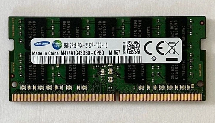 Оперативная память для ноутбука Samsung DDR4 8GB 2133MHz SO-DIMM