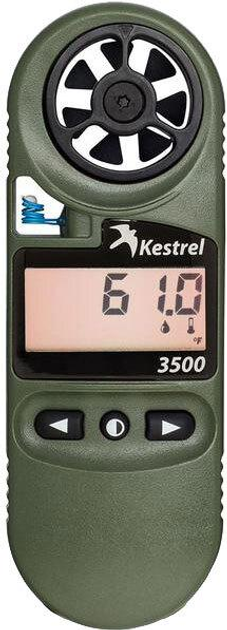 Метеостанція Kestrel 3500NV Weather Meter. Колір — Олива - зображення 1