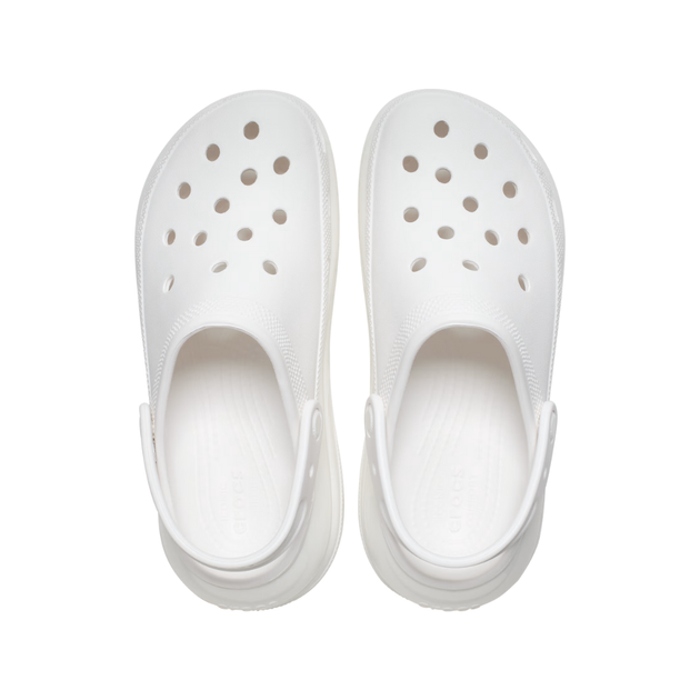 Сабо на высокой платформе Crocs Classic Mega Crush Clog 39 р 25-25.5 см Белые 207988-M7/W9 White - изображение 4