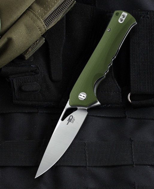 Складаний ніж Bestech Knife MUSKIE Green (BG20B-1) - зображення 2