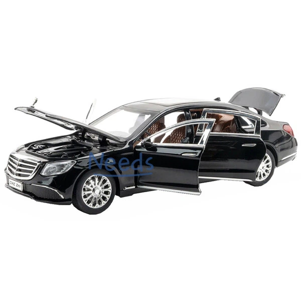 Машинка Mercedes Benz E300L іграшка моделька металева колекційна 21 см Чорний (5499959) - зображення 4