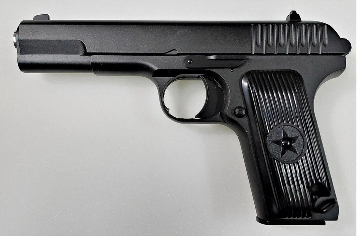 Страйкбольний пістолет спринговий Galaxy металевий з глушником G.33A (TT) - зображення 2