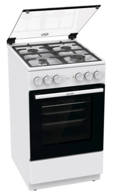 Gorenje GK5A42WFB Cucina da accosto cm. 50 - 4 fuochi + 1 forno