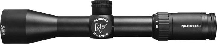 Прилад Nightforce SHV 3-10x42 F2 0.250 MOA сітка MOAR - зображення 1