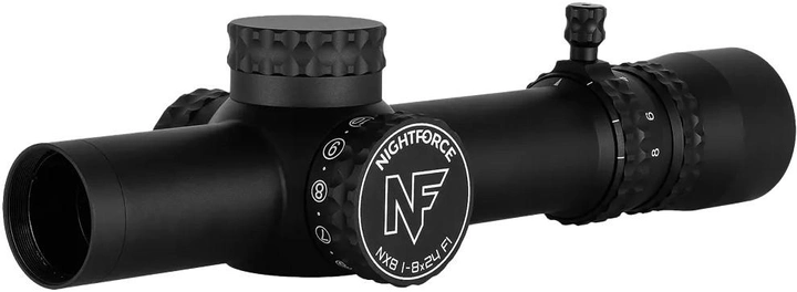 Прилад Nightforce NX8 1-8x24 F1 ZeroS 0.2Mil сітка FC-DMX з підсвічуванням - зображення 2