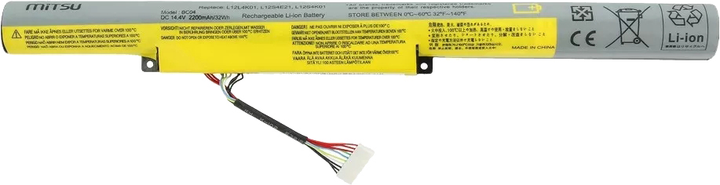 Bateria Mitsu do laptopów Lenovo IdeaPad Z510 14,4-14,8 V 2200 mAh (BC/LE-Z510) - obraz 4