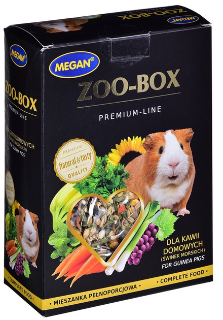 Pokarm dla świnki morskiej Megan Zoobox Świnka 550 g (5908241611502) - obraz 2