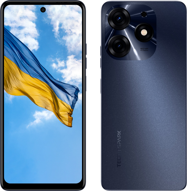 Мобільний телефон Tecno Spark 10 Pro 8/128Gb NFC 2SIM Starry Black (4895180796081) - зображення 1