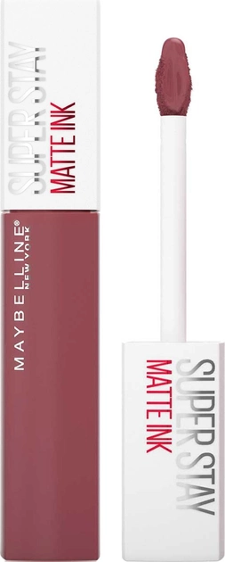 Акція на Матова рідка помада для губ Maybelline New York Super Stay Matte Ink 175 Ringleader 5 мл від Rozetka