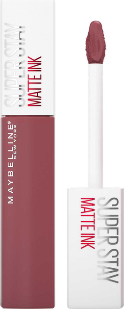 Акция на Матова рідка помада для губ Maybelline New York Super Stay Matte Ink 175 Ringleader 5 мл от Rozetka