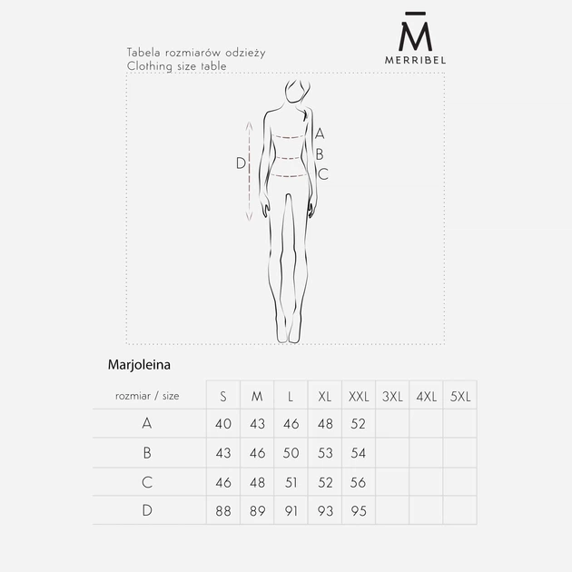 Sukienka tunika damska Merribel Marjoleina L Szara (5902143688259) - obraz 3