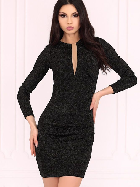 Плаття жіноче Merribel Aporva XL Чорне (5907621601454) - зображення 1