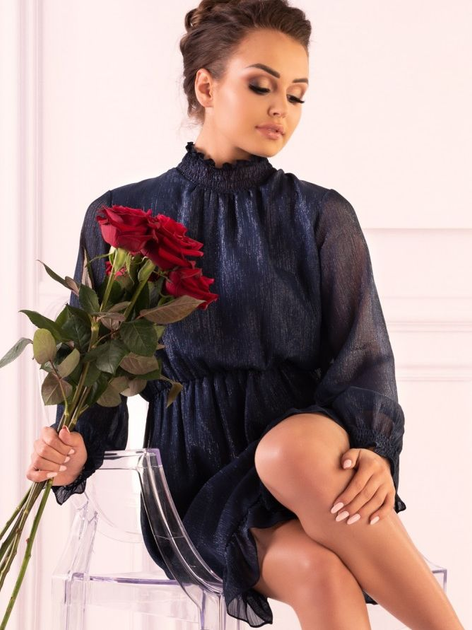 Плаття жіноче Merribel Collya 2XL Темно-синє (5907621607999) - зображення 7