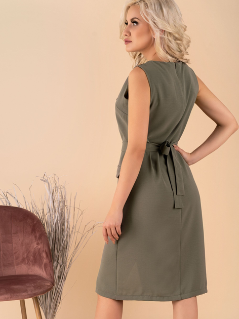 Sukienka Merribel Eqalisa S Khaki (5907621611521) - obraz 2