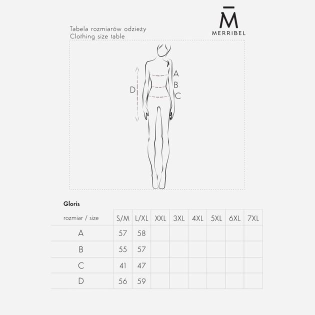 Пуловер жіночий Merribel Gloris S-M М'ятний (5907621615253) - зображення 5