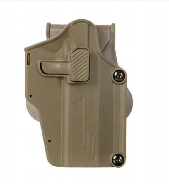 Кобура для пістолетів AПС, Beretta, Glock, Sig Sauer Amomax Per-Fit пісочна - зображення 1