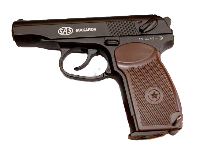 Пистолет пневматический SAS Makarov Blowback. Корпус - металл (23702441) - изображение 1