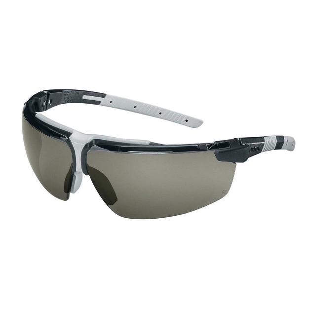 Захисні незапотіваючі протиударні окуляри uvex i-3 сірі (9190281) - зображення 1
