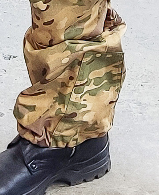 Штаны тактические полевые военная форма хлопок 100% камуфляж multicam MTP 64-66, зріст 5/6 - изображение 2