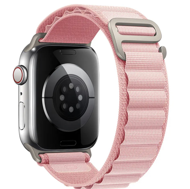 Тканевый ремешок Alpine Loop для Apple Watch 42/44/45/49 mm Pink – фото ...