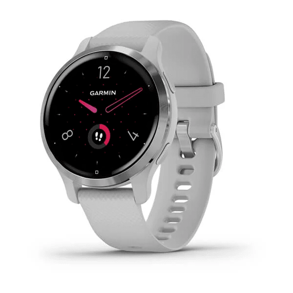 Смарт Годинник Garmin Venu 2S Silver Stainless Steel Bezel with Mist Gray Case and Silicone Band (010-02429-12/02) - Фото 1 Смарт Годинник Garmin Venu 2S Silver Stainless Steel Bezel with Mist Gray Case and Silicone Band (010-02429-12/02) - зображення 1