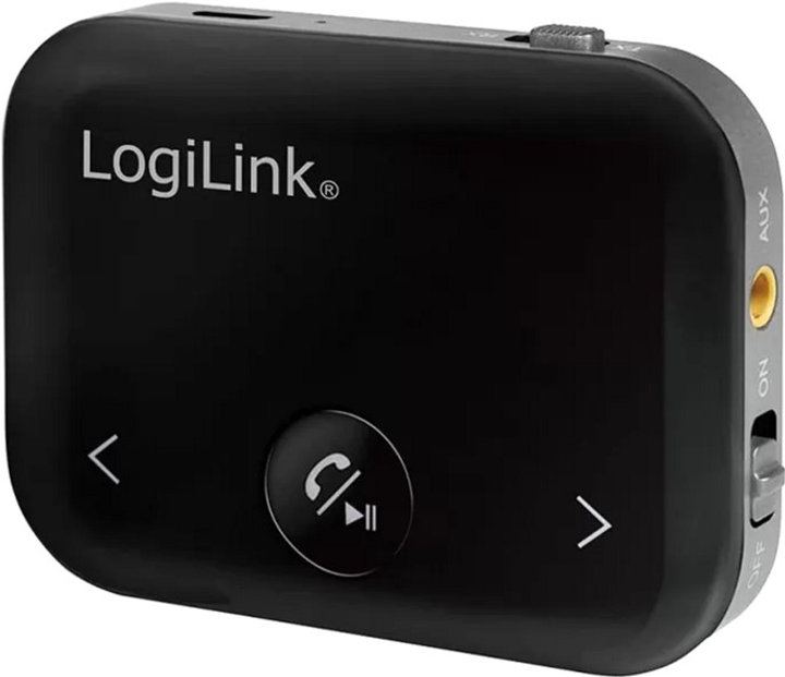 Аудіопередавач та приймач LogiLink BT0050 Bluetooth Audio Adapter із функцією гучномовця (4052792051803) - зображення 1