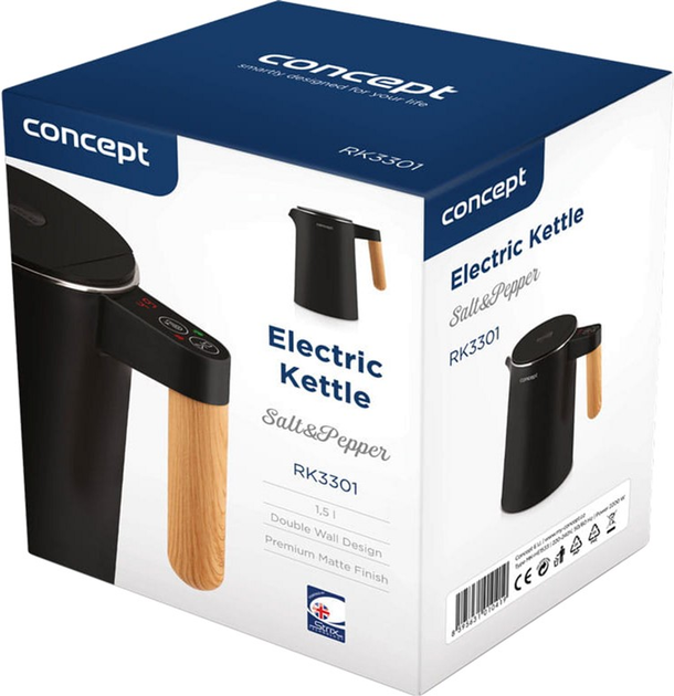 Czajnik elektryczny Concept Salt & Pepper RK3301 - obraz 13