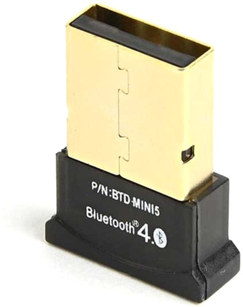 Bluetooth-адаптер Gembird Bluetooth USB Nano V4.0 Class II (BTD-MINI5) - зображення 1