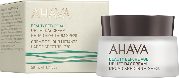 Krem do twarzy Ahava Lifting dzień SPF20 liftingujący 50 ml (697045154531) - obraz 1