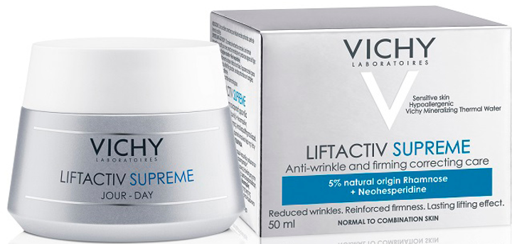 Krem przeciwzmarszczkowy Vichy liftingującyactiv Supreme dla elastyczności, 50 ml (3337871328795) - obraz 3