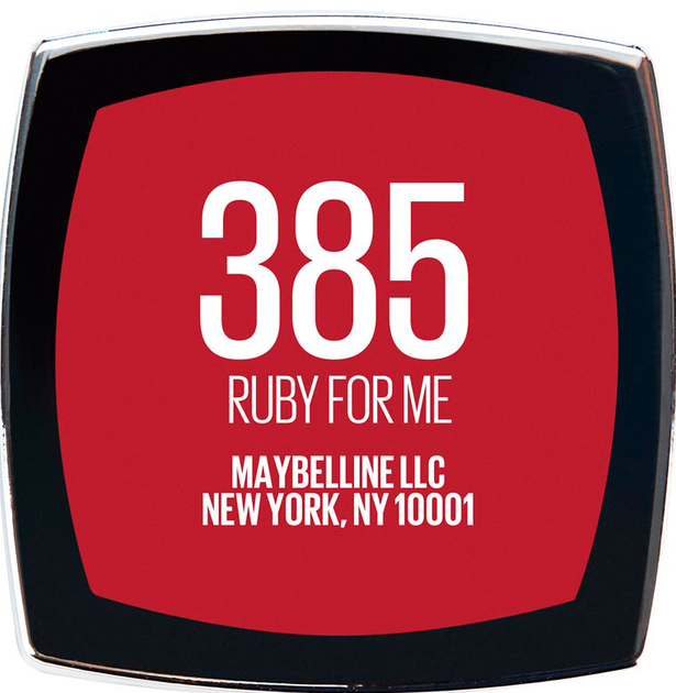 Помада для губ Maybelline New York Сolor Sensational Made for all матова 385 Рубіновий 5 г (3600531543365) - зображення 3